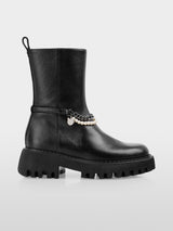 Marc Cain Sports Boots with Pearl & Chain Details BSSB.07L15