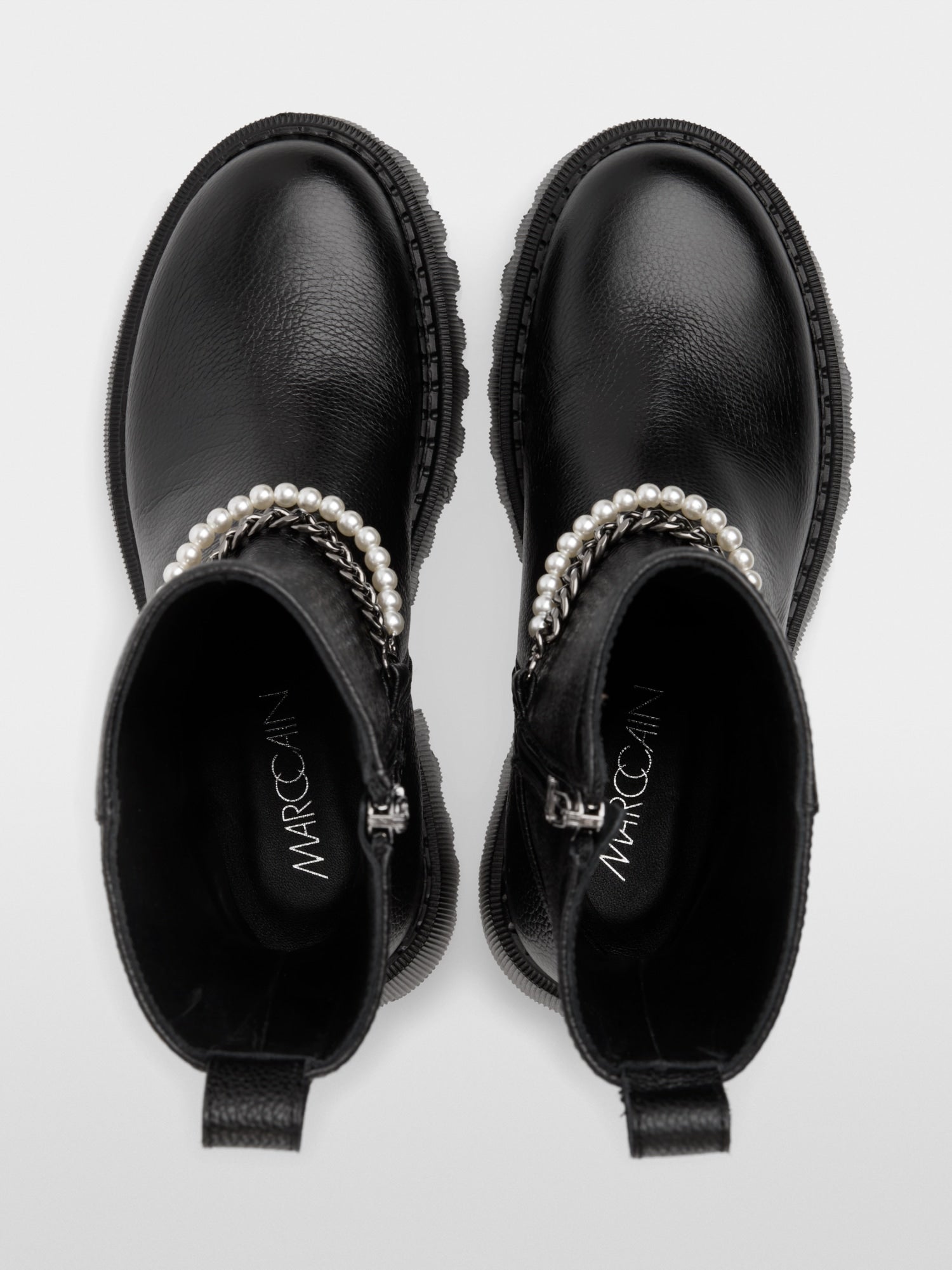 Marc Cain Sports Boots with Pearl & Chain Details BSSB.07L15