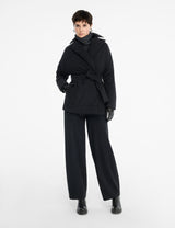 Sarah Pacini Sensitive Coat Puffer Black 23213047-02