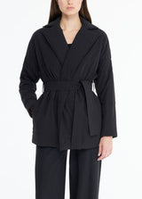 Sarah Pacini Sensitive Coat Puffer Black 23213047-02