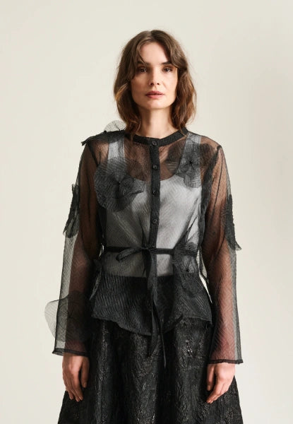 BITTE KAI RAND Komorebi Blouse Black 15505