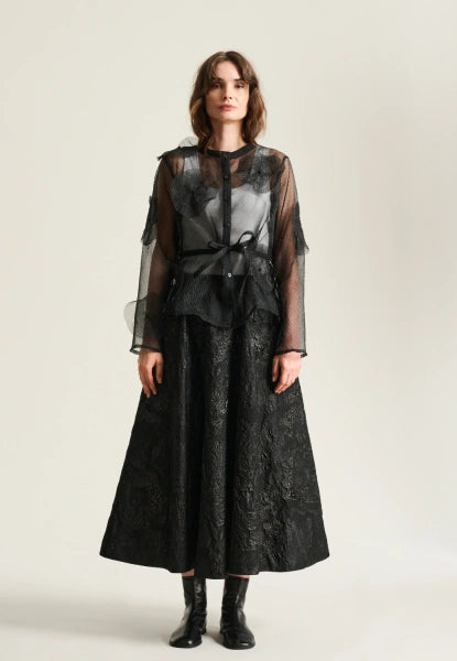 BITTE KAI RAND Komorebi Blouse Black 15505