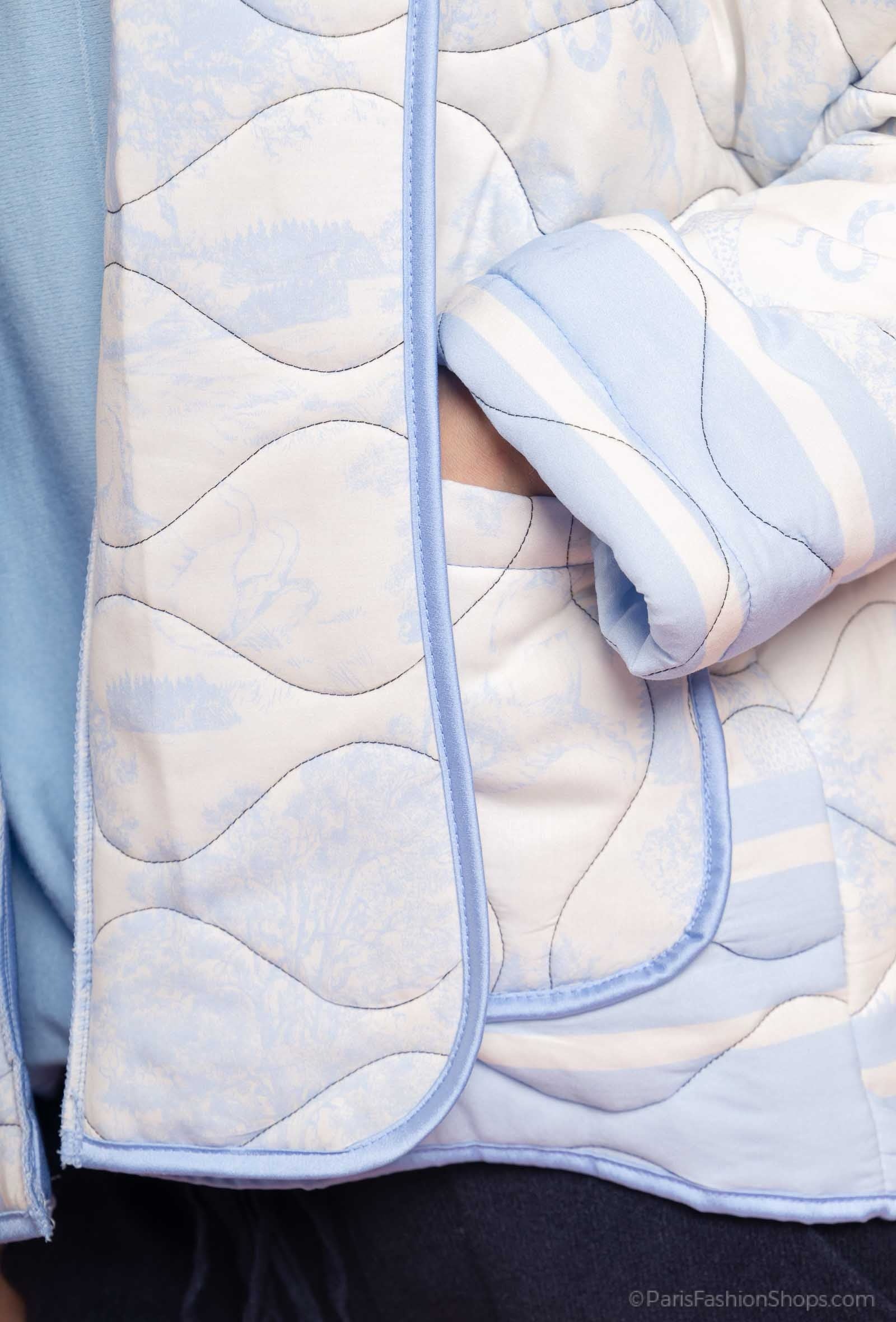 Jenny Summer Quilted Jacket Blue