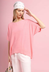 Freya Cashmere Touch Sweater Geranium