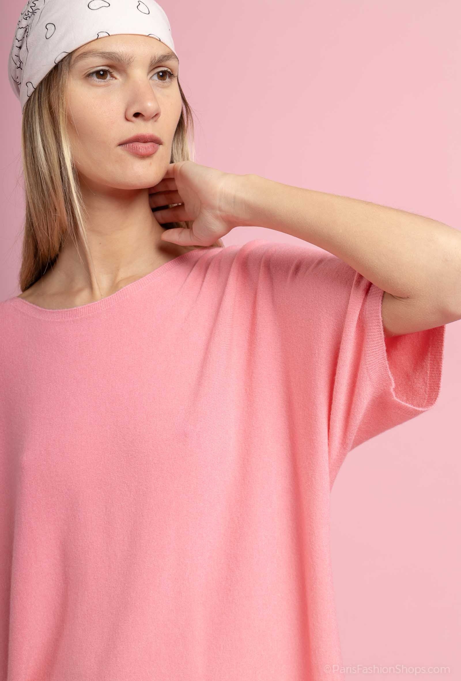 Freya Cashmere Touch Sweater Geranium