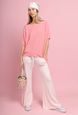 Freya Cashmere Touch Sweater Geranium