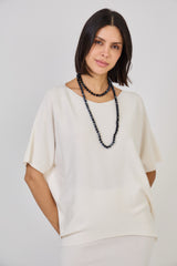 Freya Cashmere Touch Sweater Off White