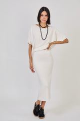 Freya Cashmere Touch Sweater Off White