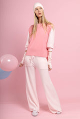Pippa Cashmere Touch Sleevless Sweater Geranium