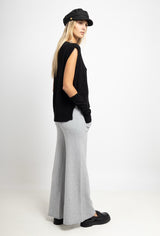 Pippa Cashmere Touch Sleevless Sweater Black