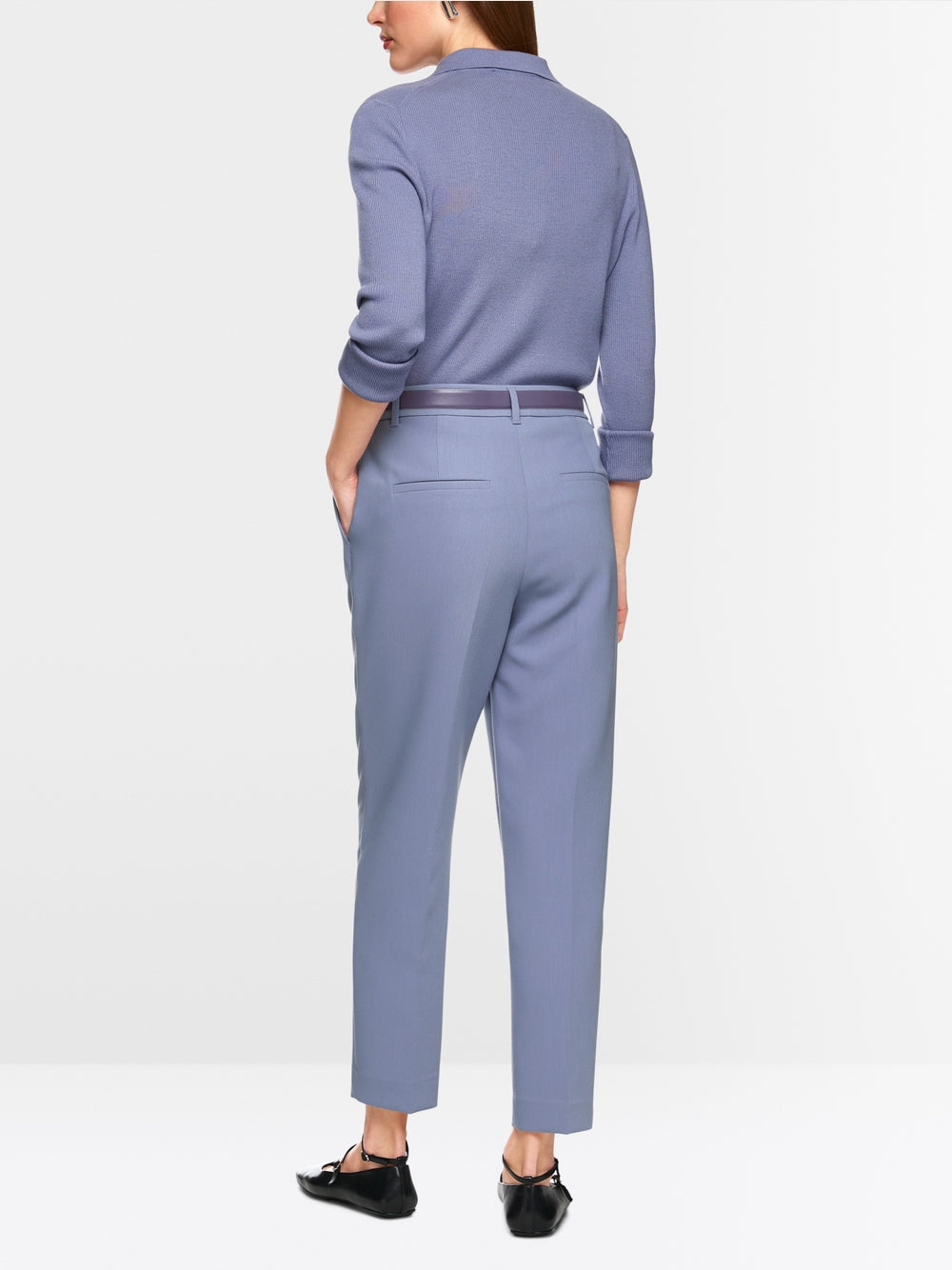 Marc Cain Collections FORDON Pants ZC81.14W44 Bluish Violet