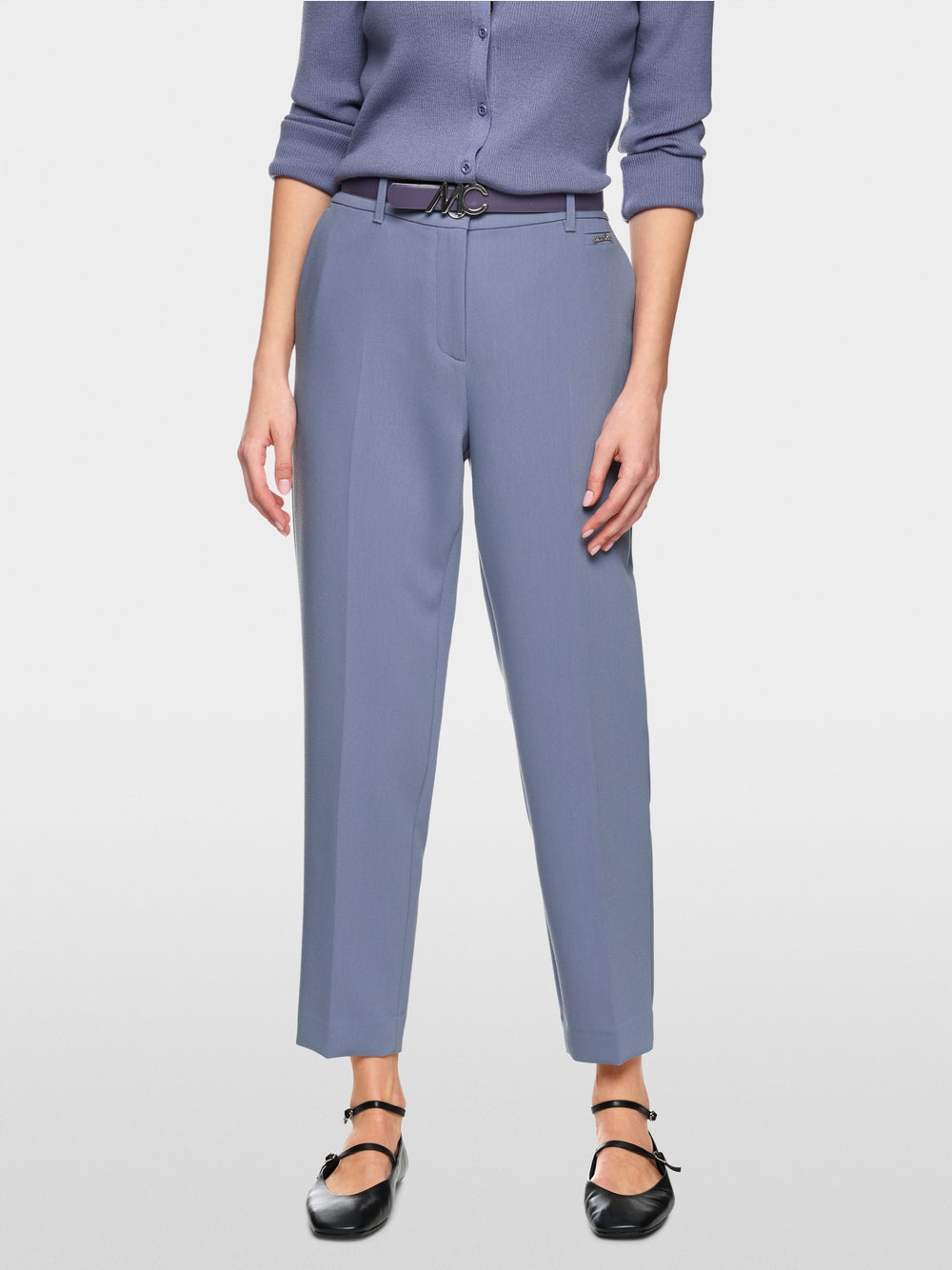 Marc Cain Collections FORDON Pants ZC81.14W44 Bluish Violet