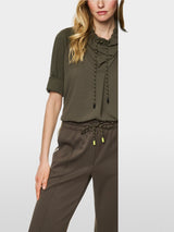 Marc Cain Sports Blouse ZS55.02J57 Olive Drab