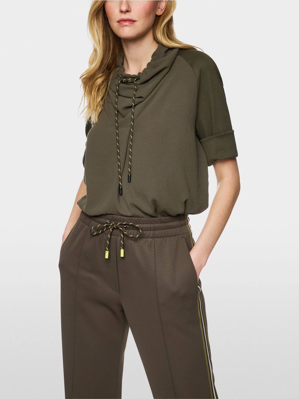 Marc Cain Sports Blouse ZS55.02J57 Olive Drab