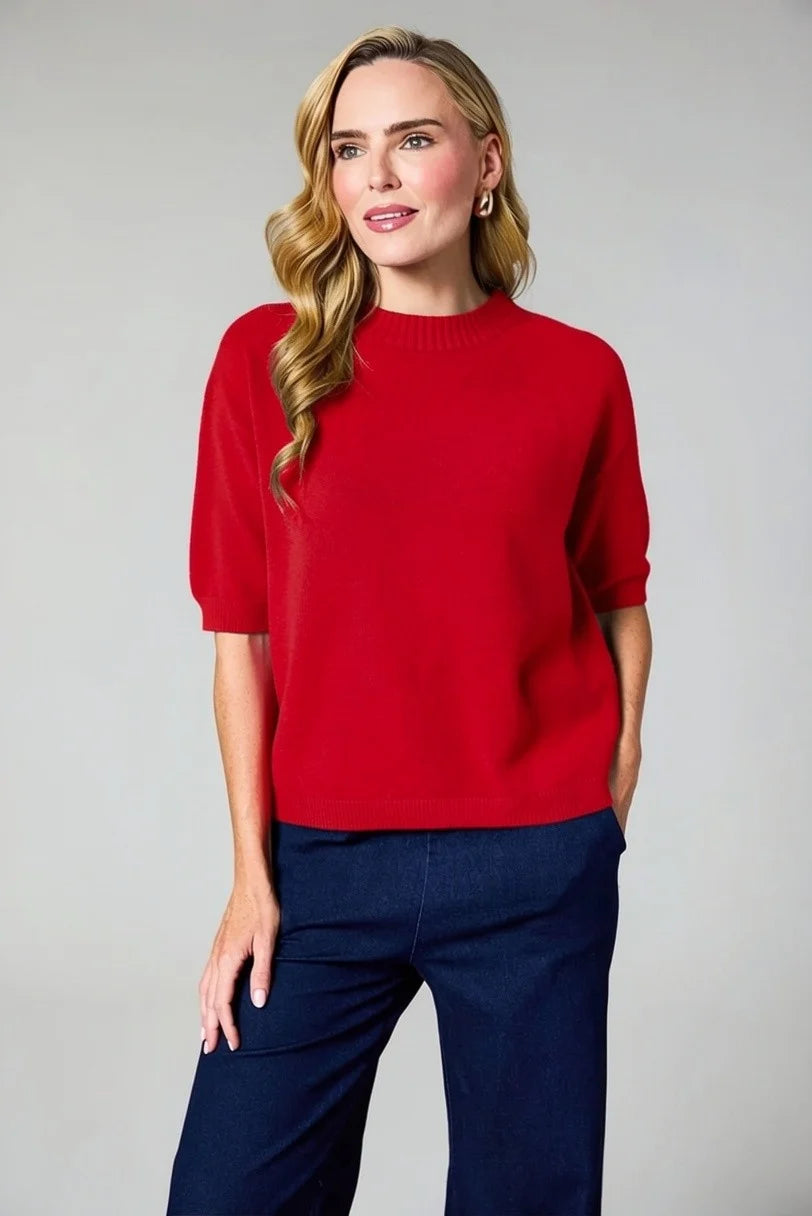 d.e.c.k. By Decollage Sweater 37741 Red