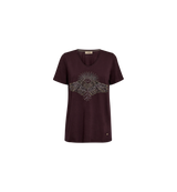 Mos Mosh Nadine Deco Tee Fudge