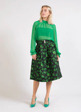Coster Copenhagen Jacquard Skirt with Belt