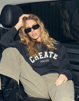 Mos Mosh Celli Sweatshirt Phantom