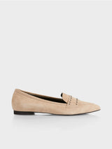 Marc Cain Ballerinas with Rivets Bright Toffee VBSF.01L04
