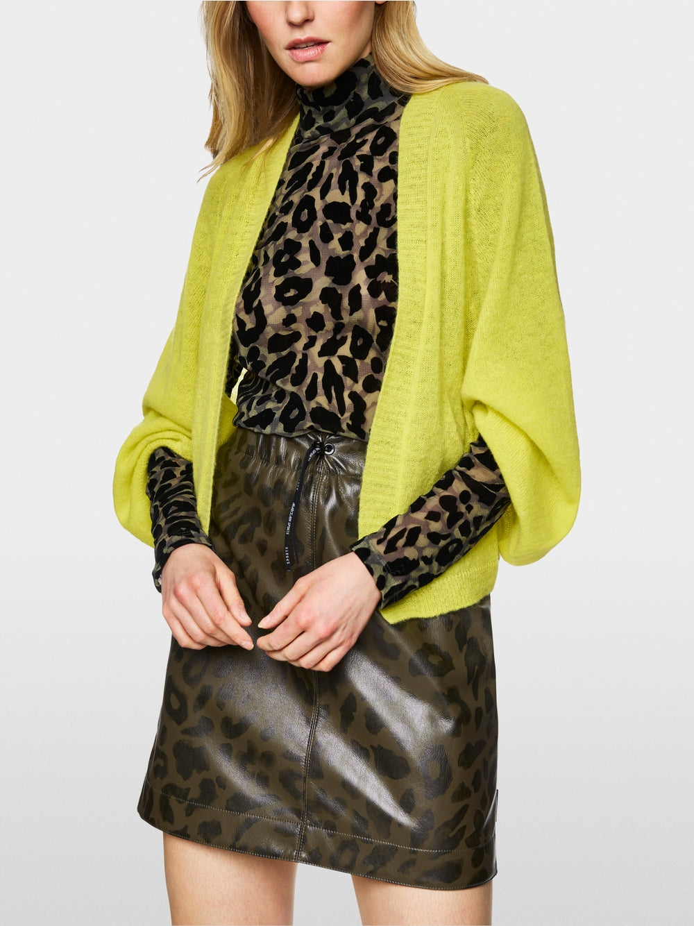 Marc Cain Sports Lightweight Cardigan Limoncello ZS39.13M01