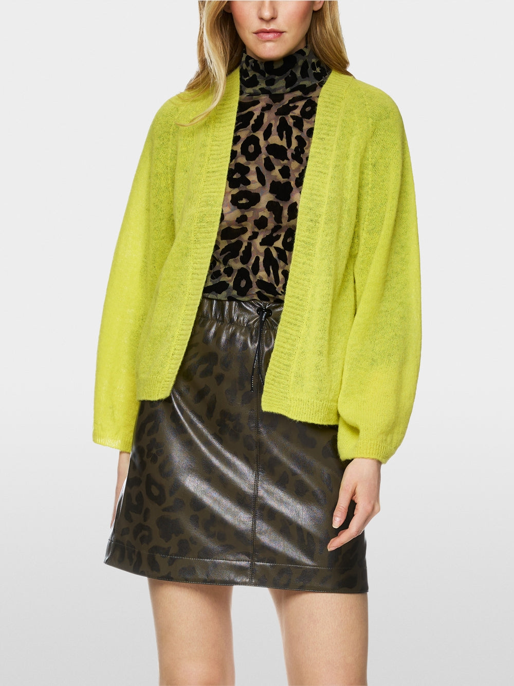 Marc Cain Sports Lightweight Cardigan Limoncello ZS39.13M01