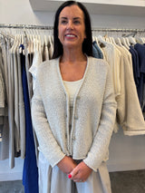 NEIRAMI 3 Button Cardigan Shell