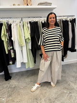 NEIRAMI Stripe Sweater