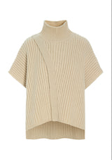 BITTE KAI RAND Short Sleeve Knit Ecru 1037