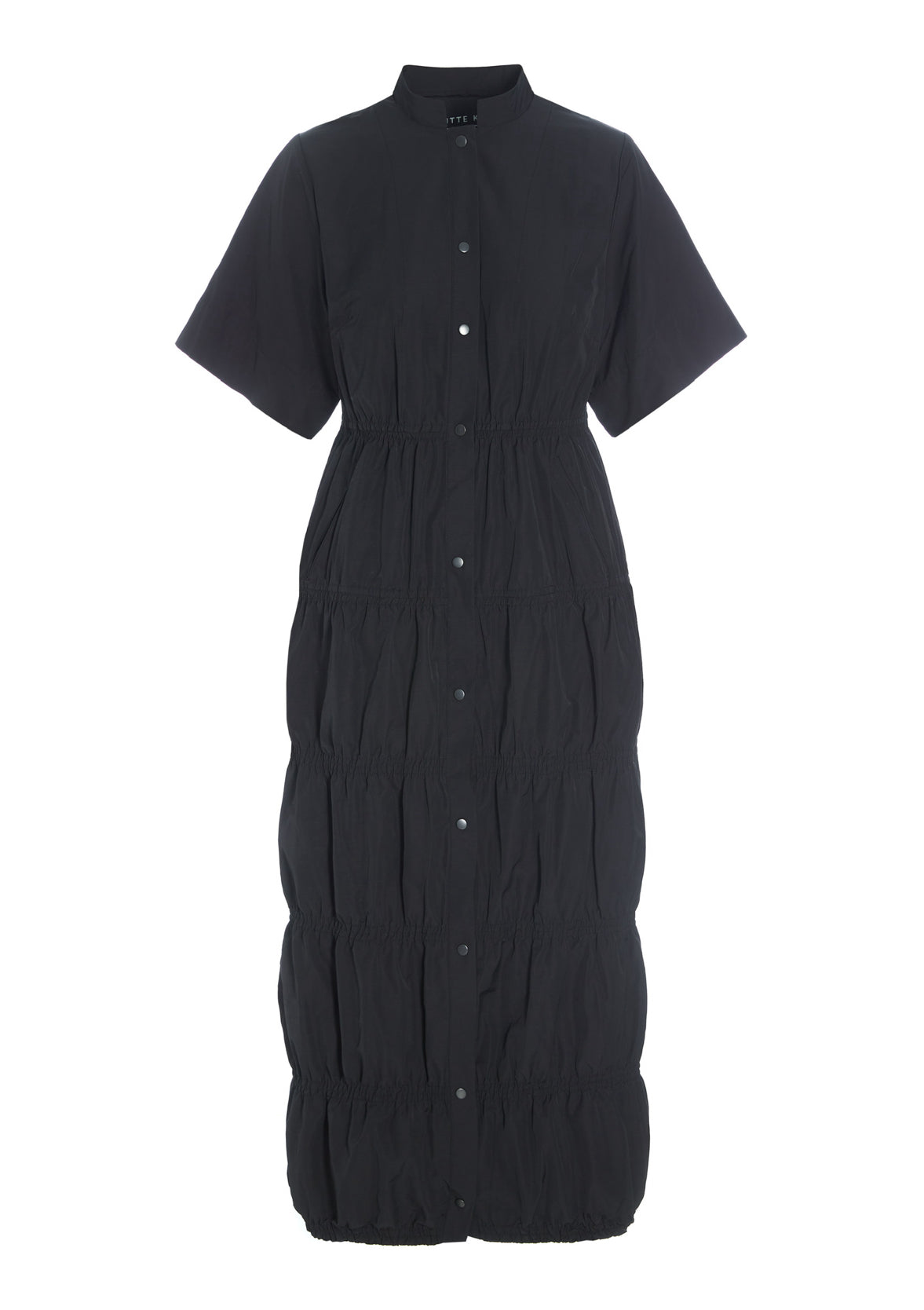 BITTE KAI RAND Fukura Poplin Dress Black 14689