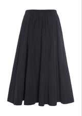 BITTE KAI RAND Fukura Poplin Skirt Black 14690