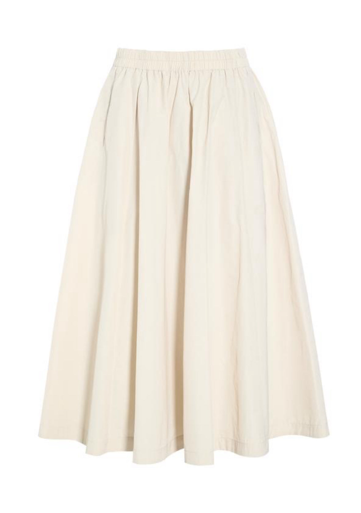 BITTE KAI RAND Fukura Poplin Skirt Ecru 14690