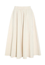 BITTE KAI RAND Fukura Poplin Skirt Ecru 14690