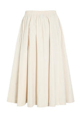 BITTE KAI RAND Fukura Poplin Skirt Ecru 14690