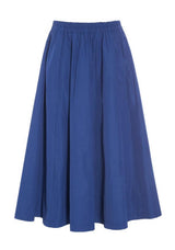 BITTE KAI RAND Fukura Poplin Skirt Cobalt 14690