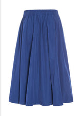 BITTE KAI RAND Fukura Poplin Skirt Cobalt 14690