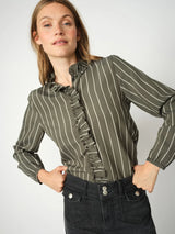 Mos Mosh Billy Stripe Shirt Urban Chic