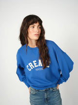 Mos Mosh Celli Sweatshirt Lolite Blue