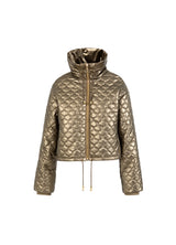 COSTER COPENHAGEN Quilted Puffer Jacket Metallic Sand