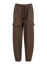 COSTER COPENHAGEN Cargo Pants SILLE Fit Warm Chocolate Brown