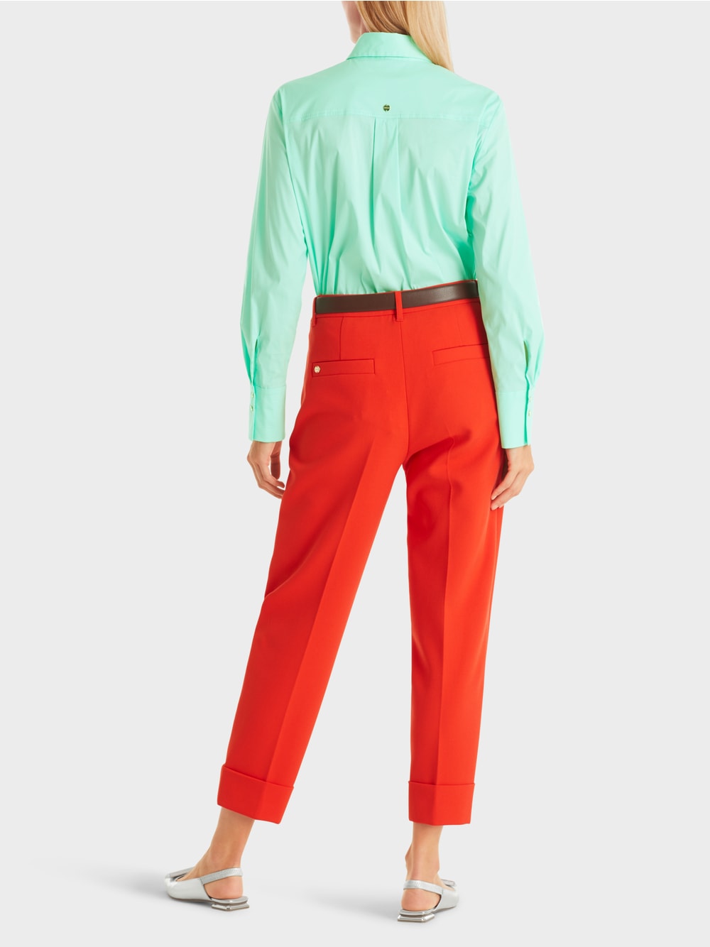 Marc Cain Collections FORDON Pants Bright Tomato WC81.13W22