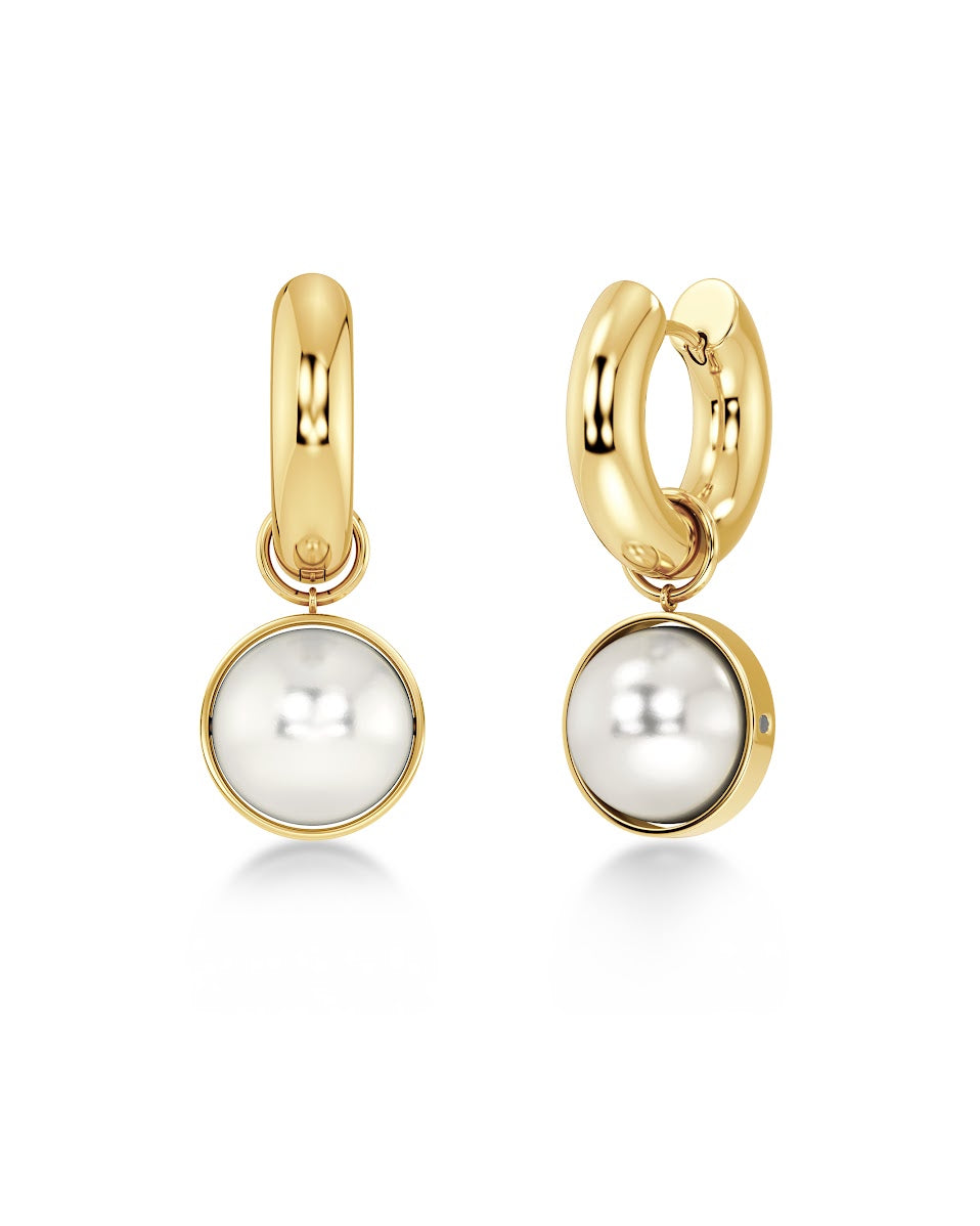 EDBLAD Gabrielle Hoops Large Gold