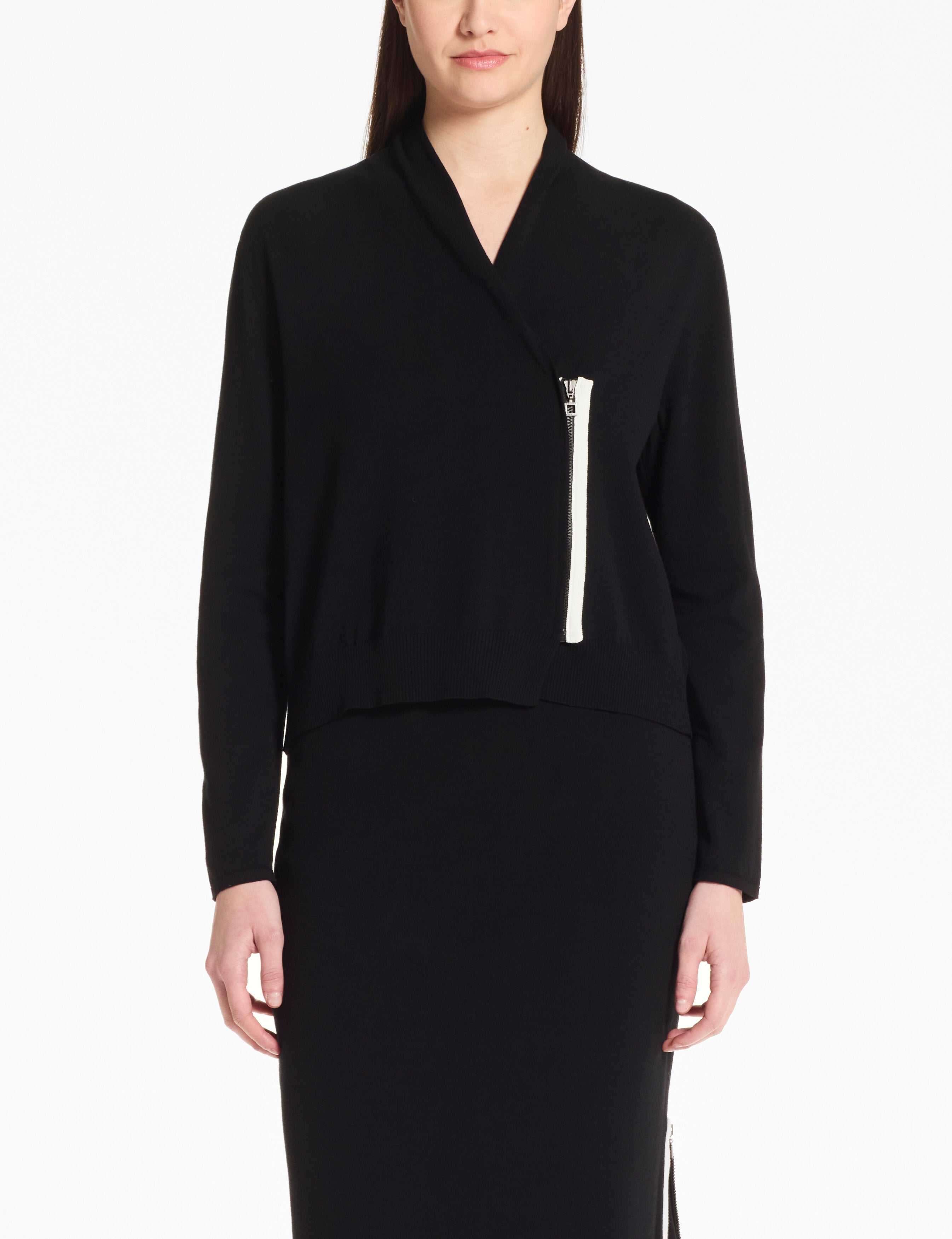 SARAH PACINI Cardigan 25211017 Black
