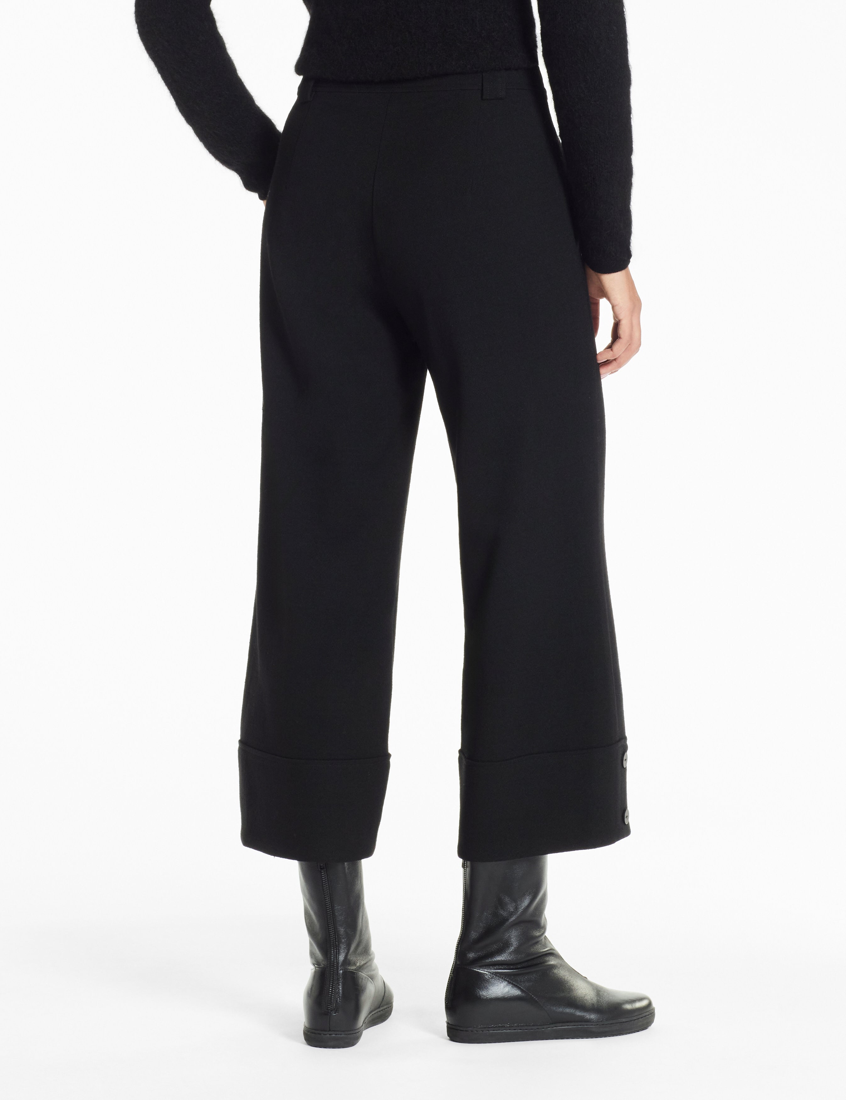 SARAH PACINI Pants 25213025 Black