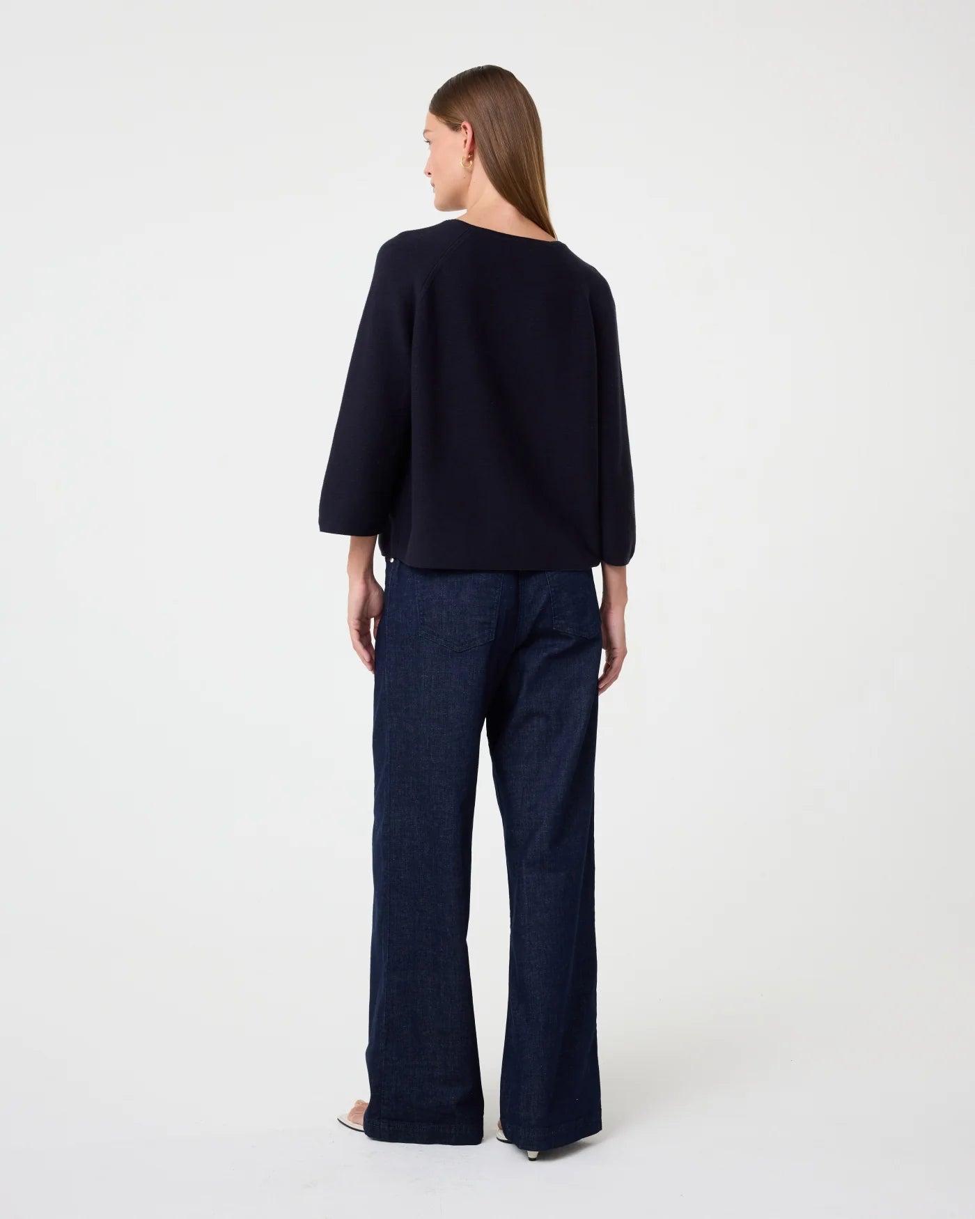 KNIT-TED Sarah Sweater Black
