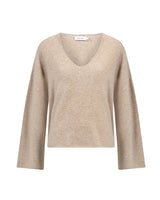 KNIT-TED Joelle Pullover Sand