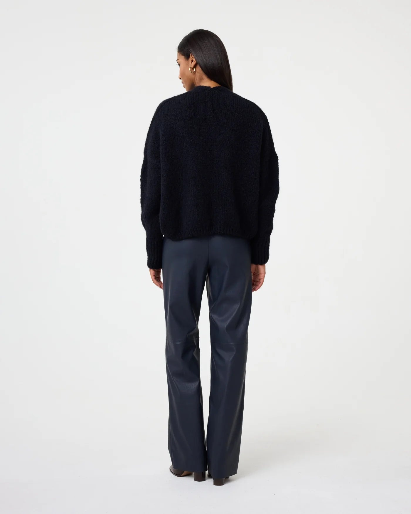 KNIT-TED Becky Cardigan Night Blue