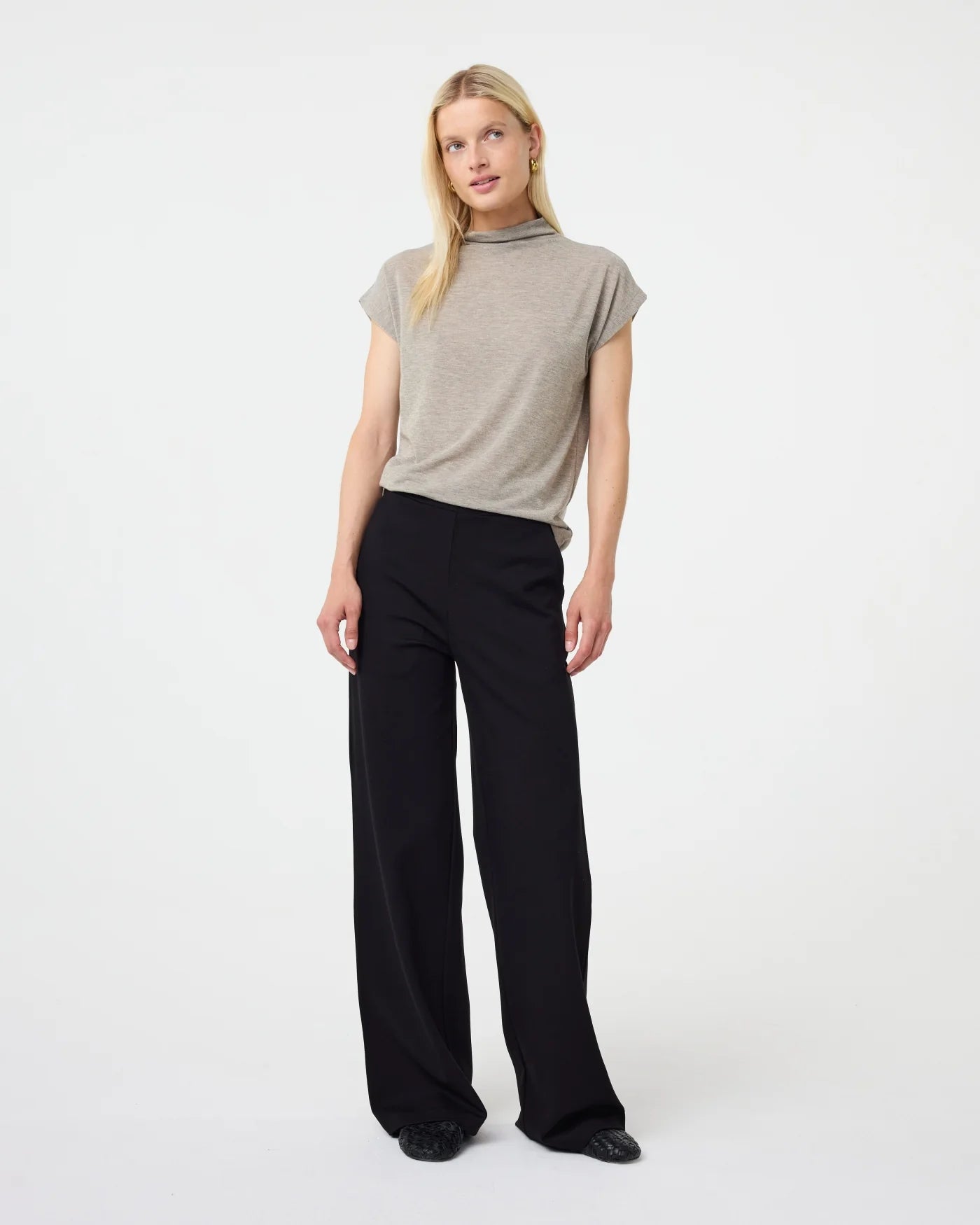 KNIT-TED Flore Pants Black