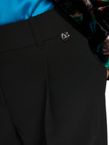 Marc Cain WELS Casual wide Fit Pants ZP.81.2477 Black
