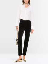 Marc Cain Collections SIENA Velvet Pants ZC81.23W48 Black