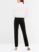 Marc Cain Collections SIENA Velvet Pants ZC81.23W48 Black